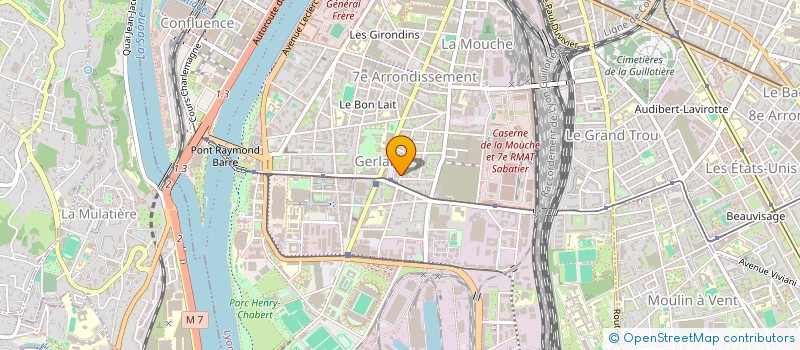 localisation de l'entreprise MONSIEUR WALID BELMEKI  LYON