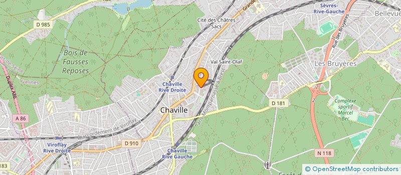 localisation de l'entreprise MONSIEUR WALID BEN HEFAIEDH à CHAVILLE