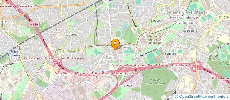 localisation de l'entreprise MONSIEUR WALID BEN TOUMI à PESSAC