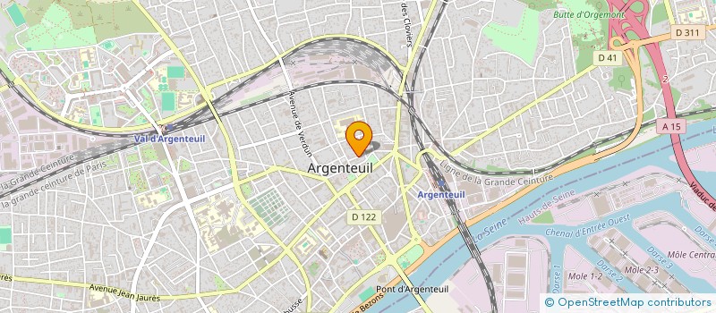 localisation de l'entreprise MONSIEUR WALID BEN YAALA  ARGENTEUIL