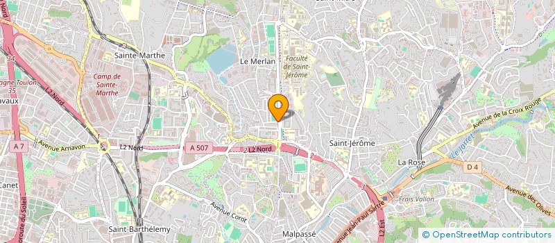 localisation de l'entreprise MONSIEUR WALID BENGUESMIA CHADLY à MARSEILLE