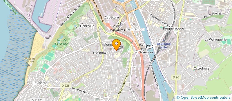 localisation de l'entreprise MONSIEUR WALID BENKADA  BOULOGNE-SUR-MER