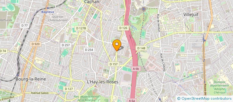 localisation de l'entreprise MONSIEUR WALID BENMOUFFOK à CACHAN