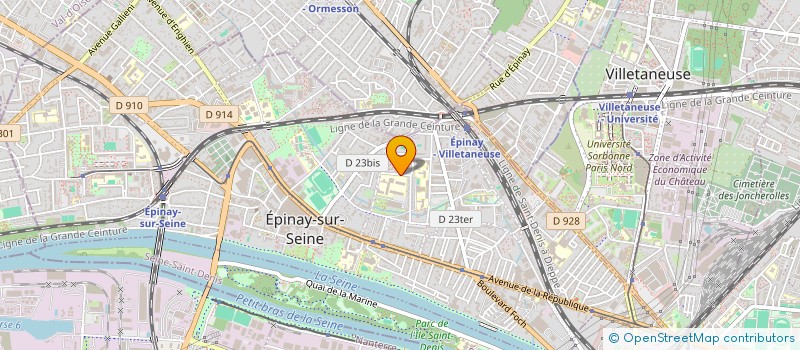 localisation de l'entreprise MONSIEUR WALID BEY  EPINAY-SUR-SEINE