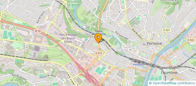 localisation de l'entreprise MONSIEUR WALID BLIAT  PONTOISE