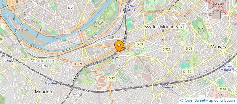 localisation de l'entreprise MONSIEUR WALID BOUALI  ISSY-LES-MOULINEAUX