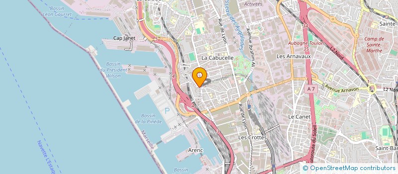 localisation de l'entreprise MONSIEUR WALID BOUDIAF à MARSEILLE