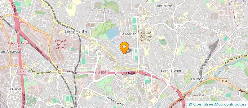 localisation de l'entreprise MONSIEUR WALID BOUHAOUCHE à MARSEILLE