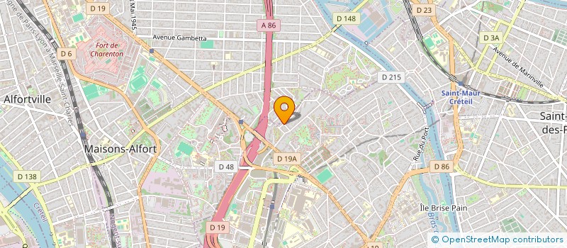 localisation de l'entreprise MONSIEUR WALID BOUHNOCH  CRETEIL