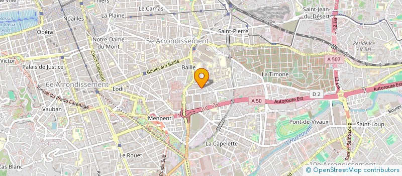 localisation de l'entreprise MONSIEUR WALID BOUHOU à MARSEILLE