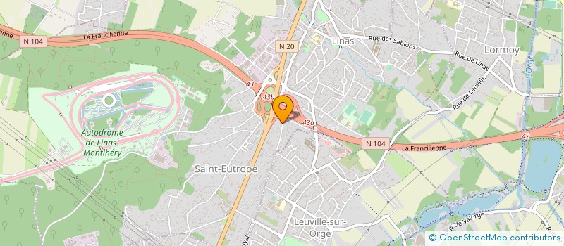 localisation de l'entreprise MONSIEUR WALID BOUKHARI  LINAS