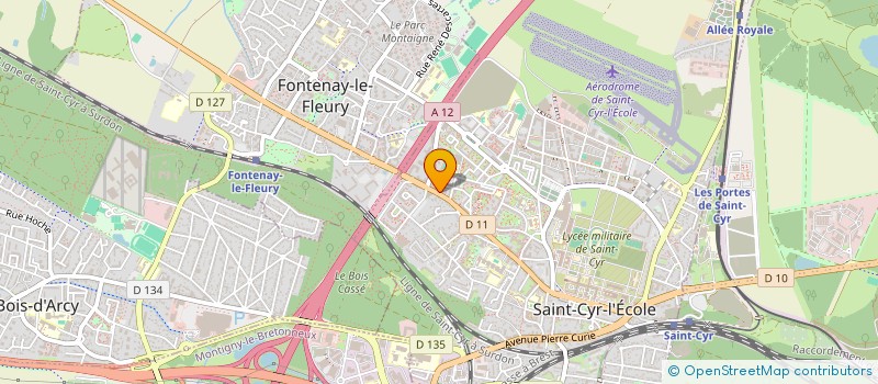 localisation de l'entreprise MONSIEUR WALID BOURAHLA à SAINT-CYR-L'ECOLE