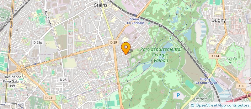 localisation de l'entreprise MONSIEUR WALID BOUSLIMANI à STAINS