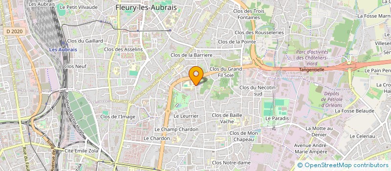 localisation de l'entreprise MONSIEUR WALID BOUSSAMA  ORLEANS