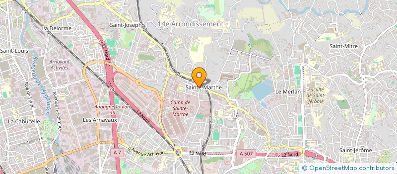 localisation de l'entreprise MONSIEUR WALID BOUZID à MARSEILLE