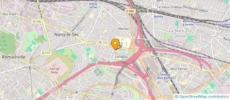 localisation de l'entreprise MONSIEUR WALID BSIKRI à NOISY-LE-SEC