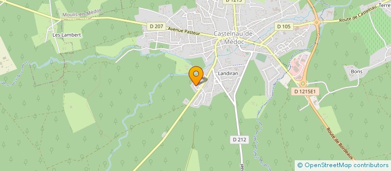 localisation de l'entreprise MONSIEUR WALID CHABBAH  CASTELNAU-DE-MEDOC