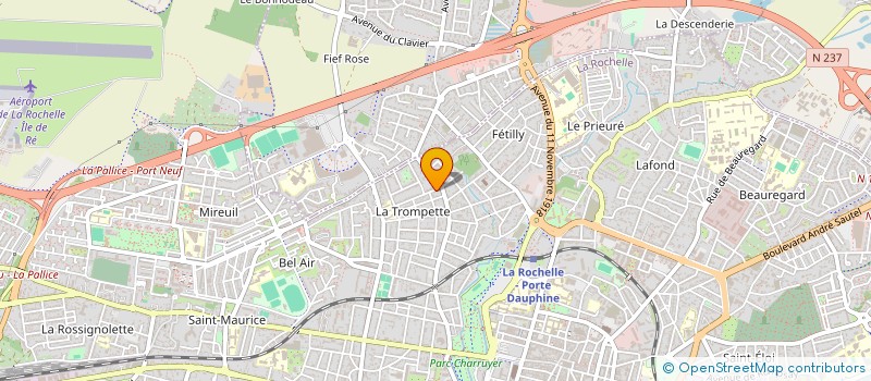 localisation de l'entreprise MONSIEUR WALID CHABOU  LA ROCHELLE