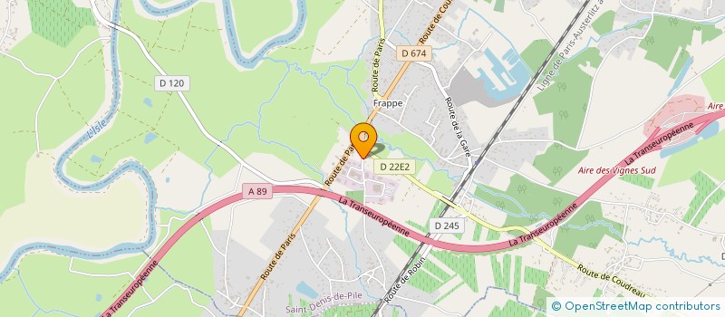 localisation de l'entreprise MONSIEUR WALID CHAKIR  SAINT-DENIS-DE-PILE