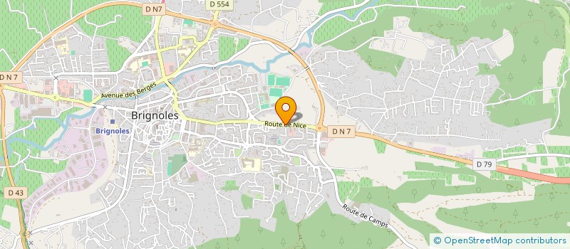 localisation de l'entreprise MONSIEUR WALID CHARAF  BRIGNOLES