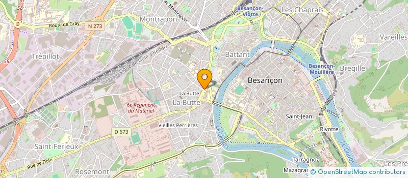 localisation de l'entreprise MONSIEUR WALID CHEHADEH  BESANCON