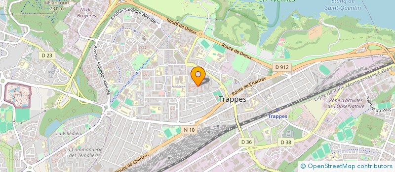 localisation de l'entreprise MONSIEUR WALID CHEKHAB  TRAPPES