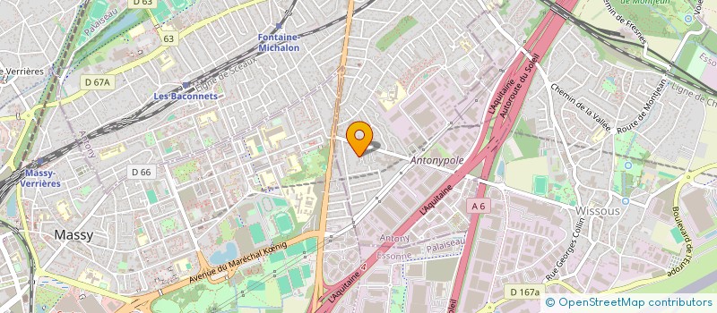 localisation de l'entreprise MONSIEUR WALID CHEMLALI à ANTONY