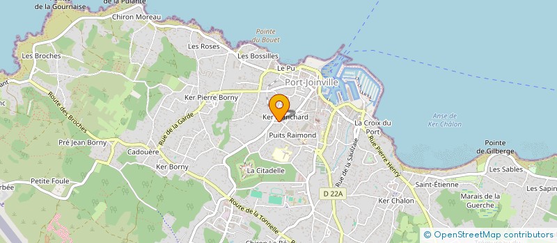 localisation de l'entreprise MONSIEUR WALID CHIHITE  L'ILE-D'YEU