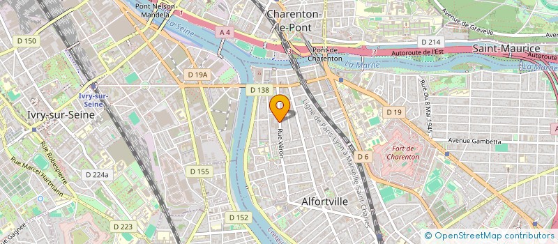 localisation de l'entreprise MONSIEUR WALID DAGUIR à ALFORTVILLE