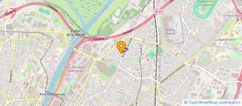 localisation de l'entreprise MONSIEUR WALID DAHMANE à ANGERS