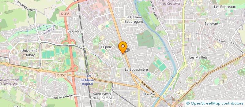 localisation de l'entreprise MONSIEUR WALID DE MEULEMESTER à ARNAGE
