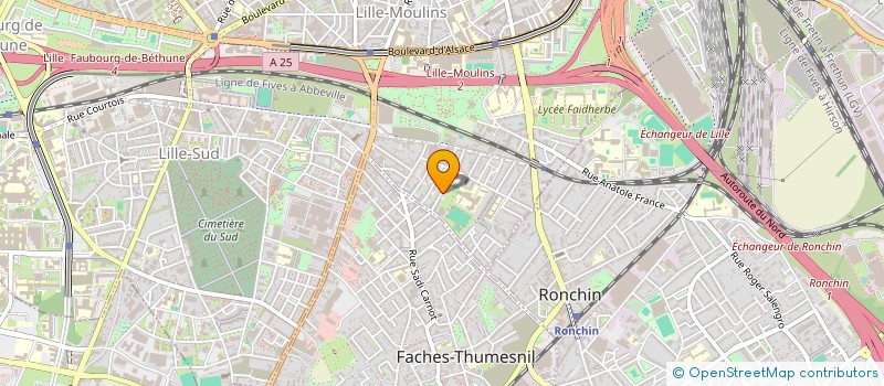 localisation de l'entreprise MONSIEUR WALID DECOTTIGNIES à LILLE