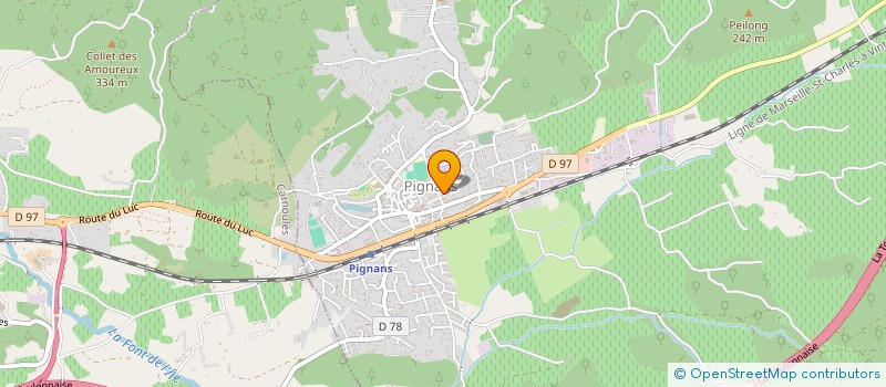 localisation de l'entreprise MONSIEUR WALID DEMARELATROUS  PIGNANS