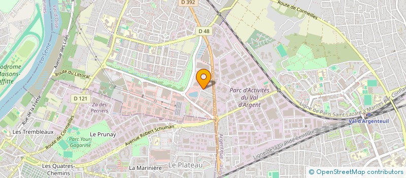 localisation de l'entreprise MONSIEUR WALID DEMRI  CORMEILLES-EN-PARISIS