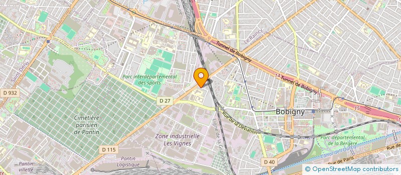 localisation de l'entreprise MONSIEUR WALID EL ALAMA  BOBIGNY