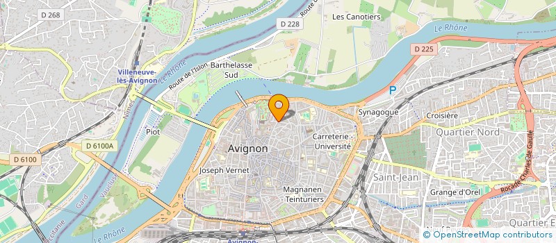 localisation de l'entreprise MONSIEUR WALID EL BOURZKI  AVIGNON