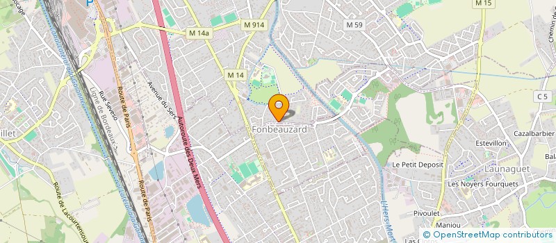 localisation de l'entreprise MONSIEUR WALID EL GHAOUTI  SAINT-ALBAN