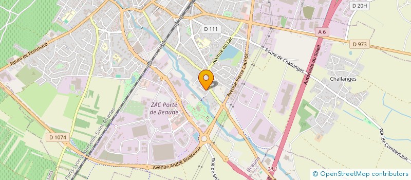 localisation de l'entreprise MONSIEUR WALID EL GHEZALI à BEAUNE