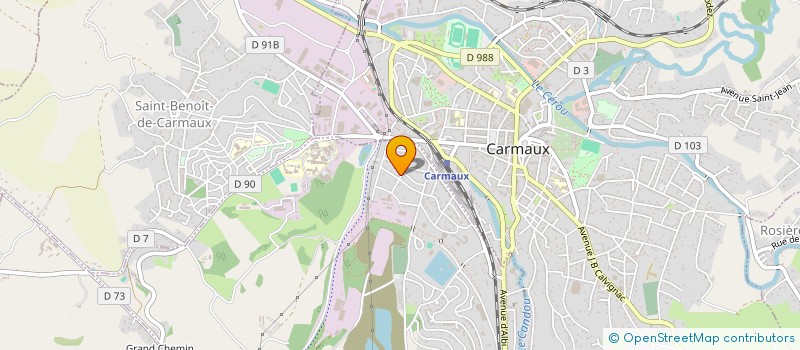 localisation de l'entreprise MONSIEUR WALID EL KHAOUDI  BLAYE-LES-MINES