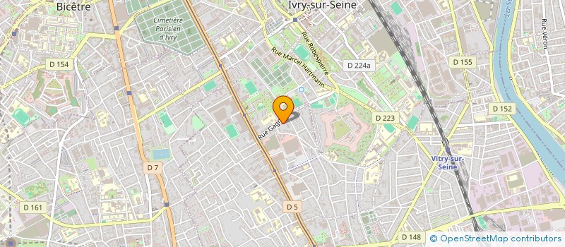 localisation de l'entreprise MONSIEUR WALID EL MECHRI  VITRY-SUR-SEINE