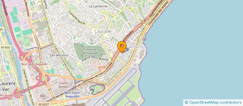 localisation de l'entreprise MONSIEUR WALID EL OUAROUDI à NICE