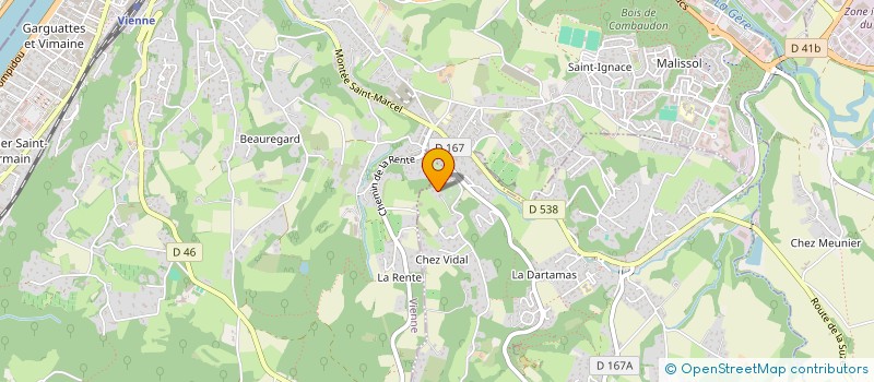 localisation de l'entreprise MONSIEUR WALID ELHAJ  JARDIN