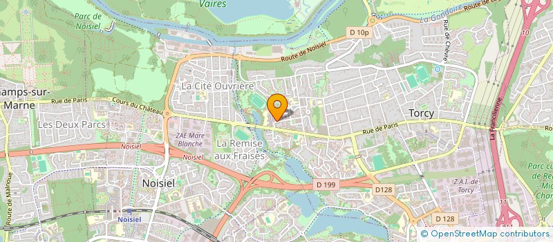 localisation de l'entreprise MONSIEUR WALID ELMKAREM  BRUNOY