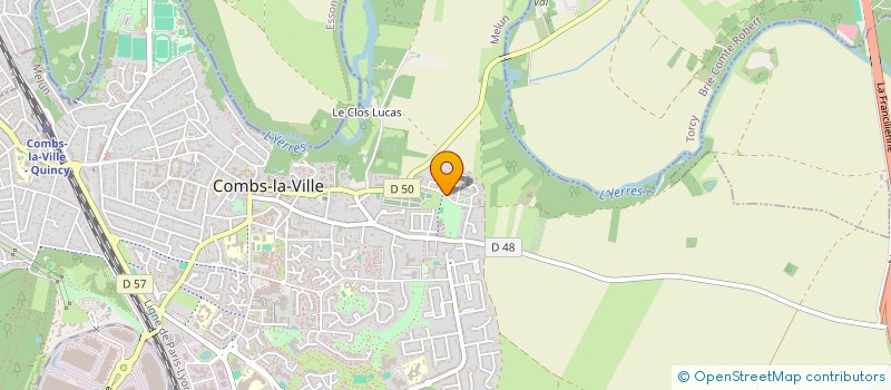 localisation de l'entreprise MONSIEUR WALID ESSIOUI  COMBS-LA-VILLE