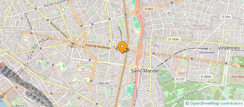 localisation de l'entreprise MONSIEUR WALID FAHS  PARIS