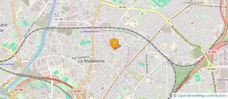 localisation de l'entreprise MONSIEUR WALID FOUNTI à MARCQ-EN-BARŒUL