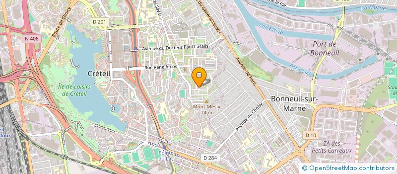 localisation de l'entreprise MONSIEUR WALID GAMMAR  CRETEIL