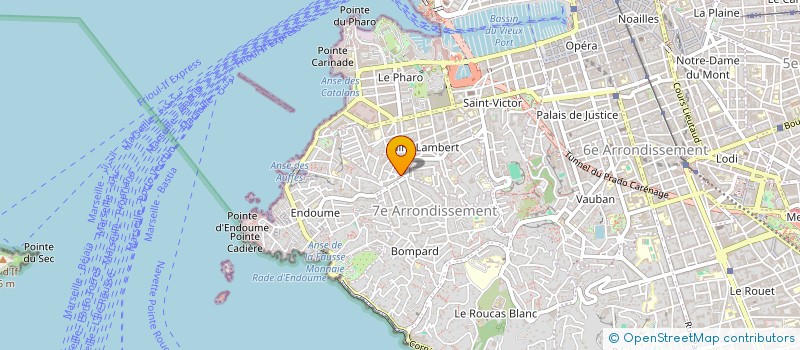 localisation de l'entreprise MONSIEUR WALID GANA à MARSEILLE