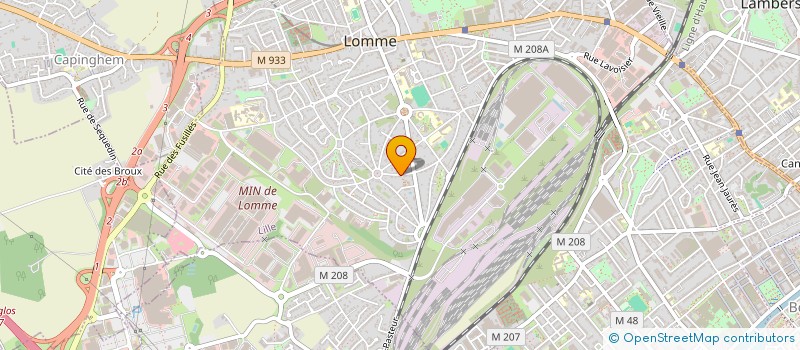 localisation de l'entreprise MONSIEUR WALID GARES à LILLE