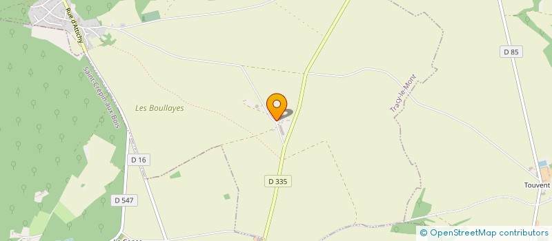 localisation de l'entreprise MONSIEUR WALID GASMI  TRACY-LE-MONT